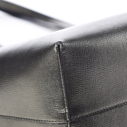 Tom Ford Laminated Calfskin Medium T Tote Anthracite 8 of 11