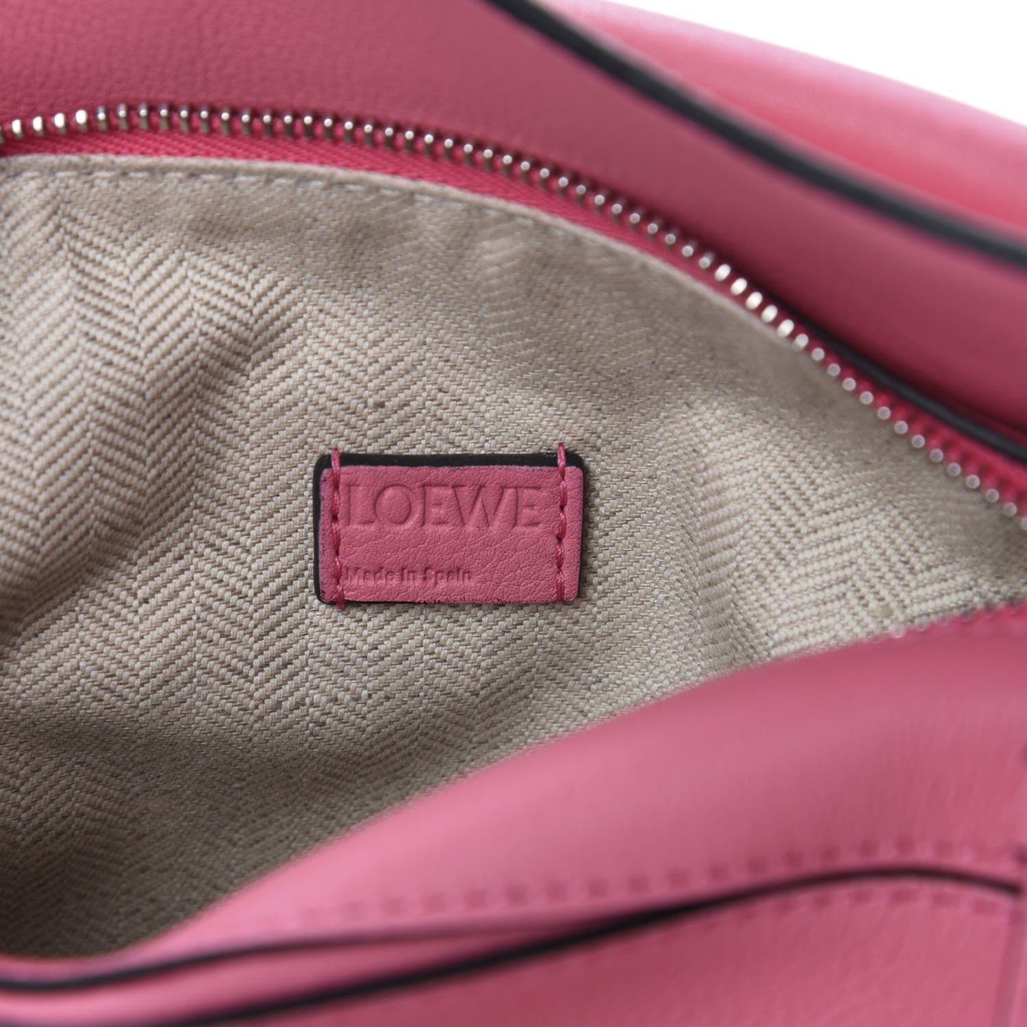 Loewe Calfskin Mini Puzzle Bag Wild Rose 8 of 10