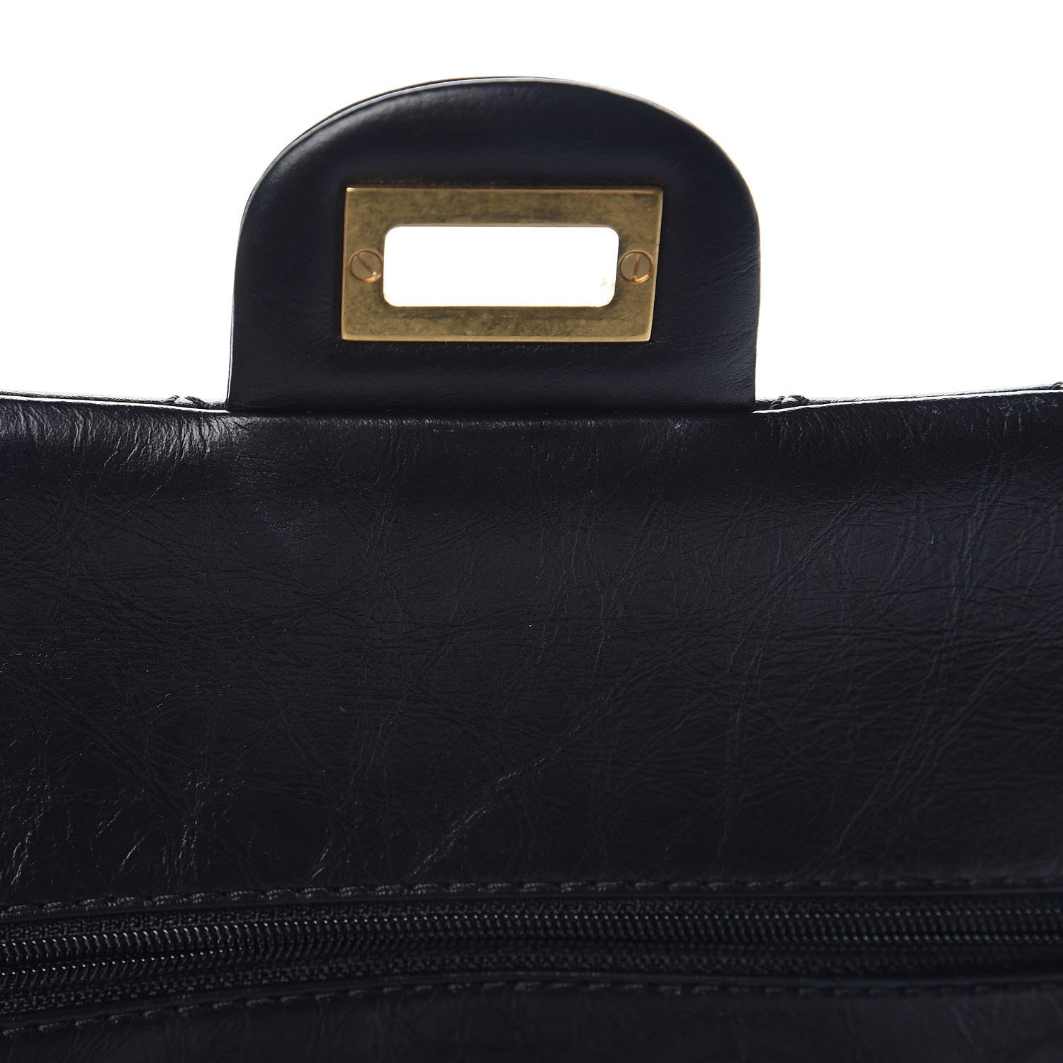 Chanel Aged Calfskin Quilted 2.55 Reissue 225 Flap Black 8 of 11