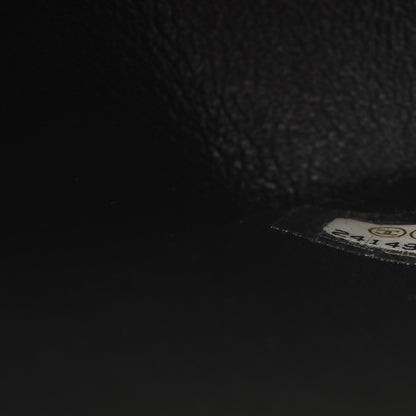 Chanel Lambskin Chevron Quilted Mini Square Flap Black 7 of 7