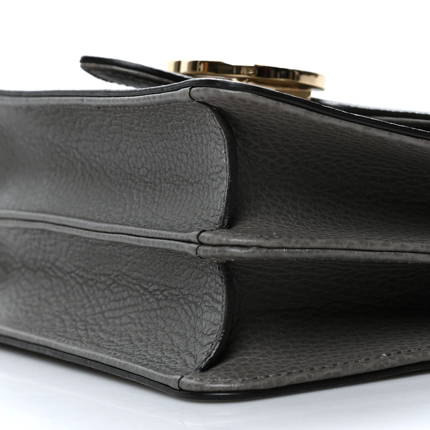 Gucci Dollar Calfskin Small Interlocking G Shoulder Bag Loess 12 of 12