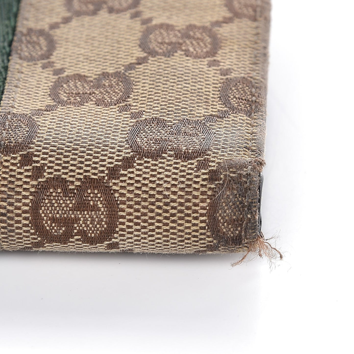 Monogram Web Wallet Brown