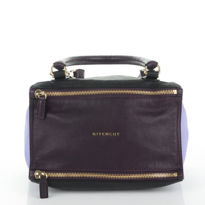 Givenchy Sugar Goatskin Small Colorblock Pandora Aubergine 5 of 8