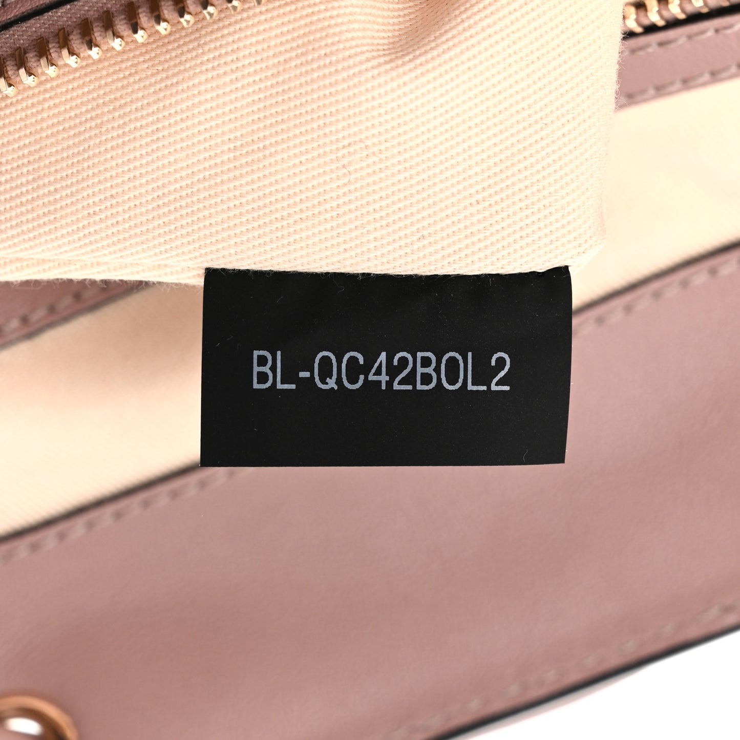 Pebbled Calfskin Rockstud Double Pocket Backpack Poudre