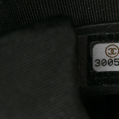 Chanel Tweed Quilted Maxi Chanel 19 Flap Black Ecru White 6 of 9