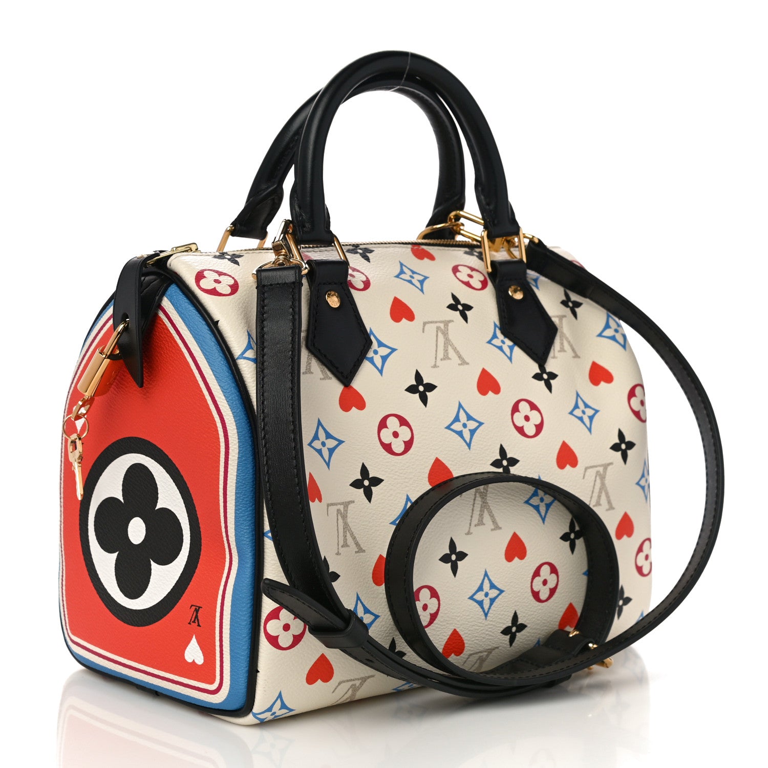 Louis Vuitton Game On Speedy Bandouliere 25 White 3 of 9