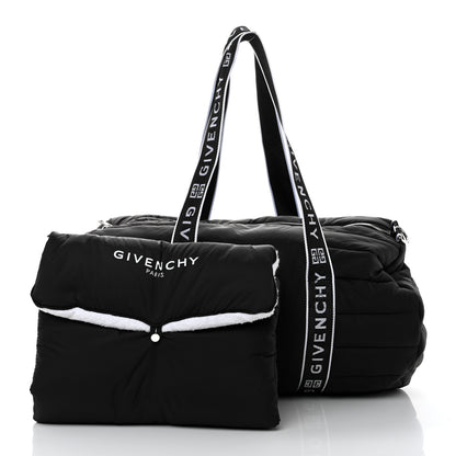 Givenchy Padded Nylon Logo Diaper Bag Black 2 of 7