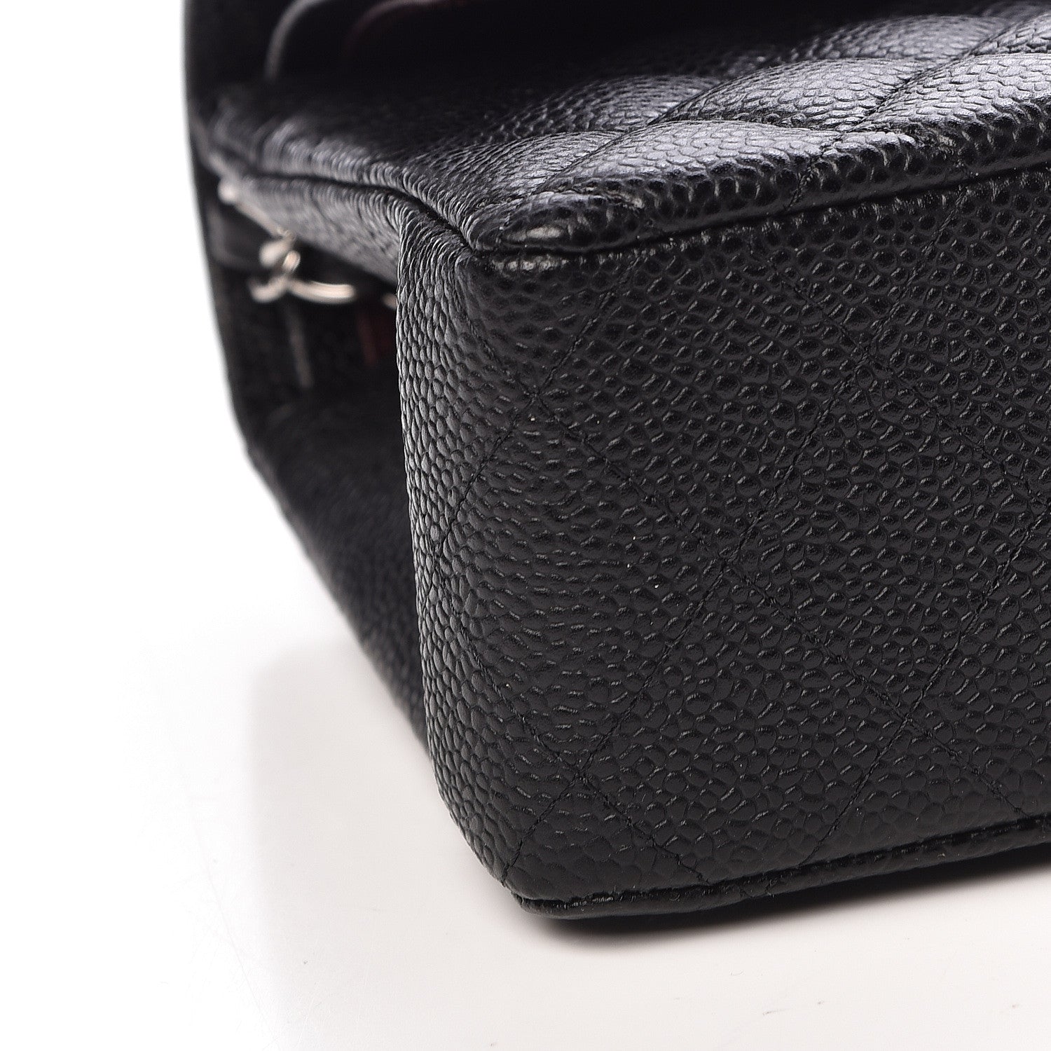 Chanel Caviar Quilted Small Double Flap Black 9 of 13