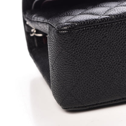 Chanel Caviar Quilted Small Double Flap Black 9 of 13