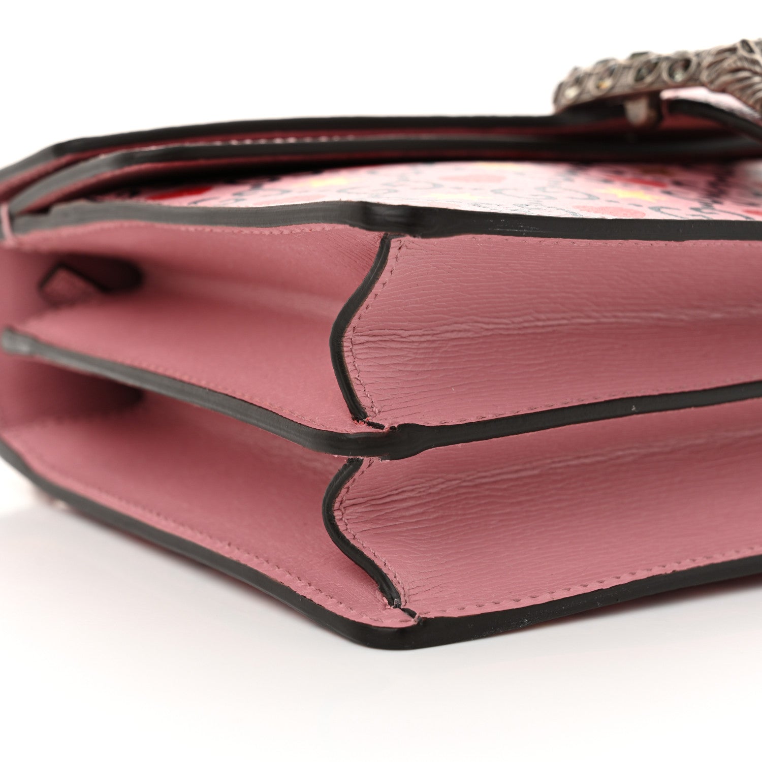 Gucci Calfskin Valentine's Day Exclusive Small Dionysus Bag Pink 9 of 13
