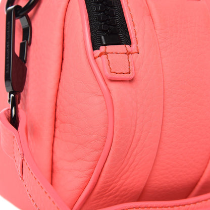 Alexander Wang Pebbled Lambskin Mini Rockie Fluo Coral 9 of 9