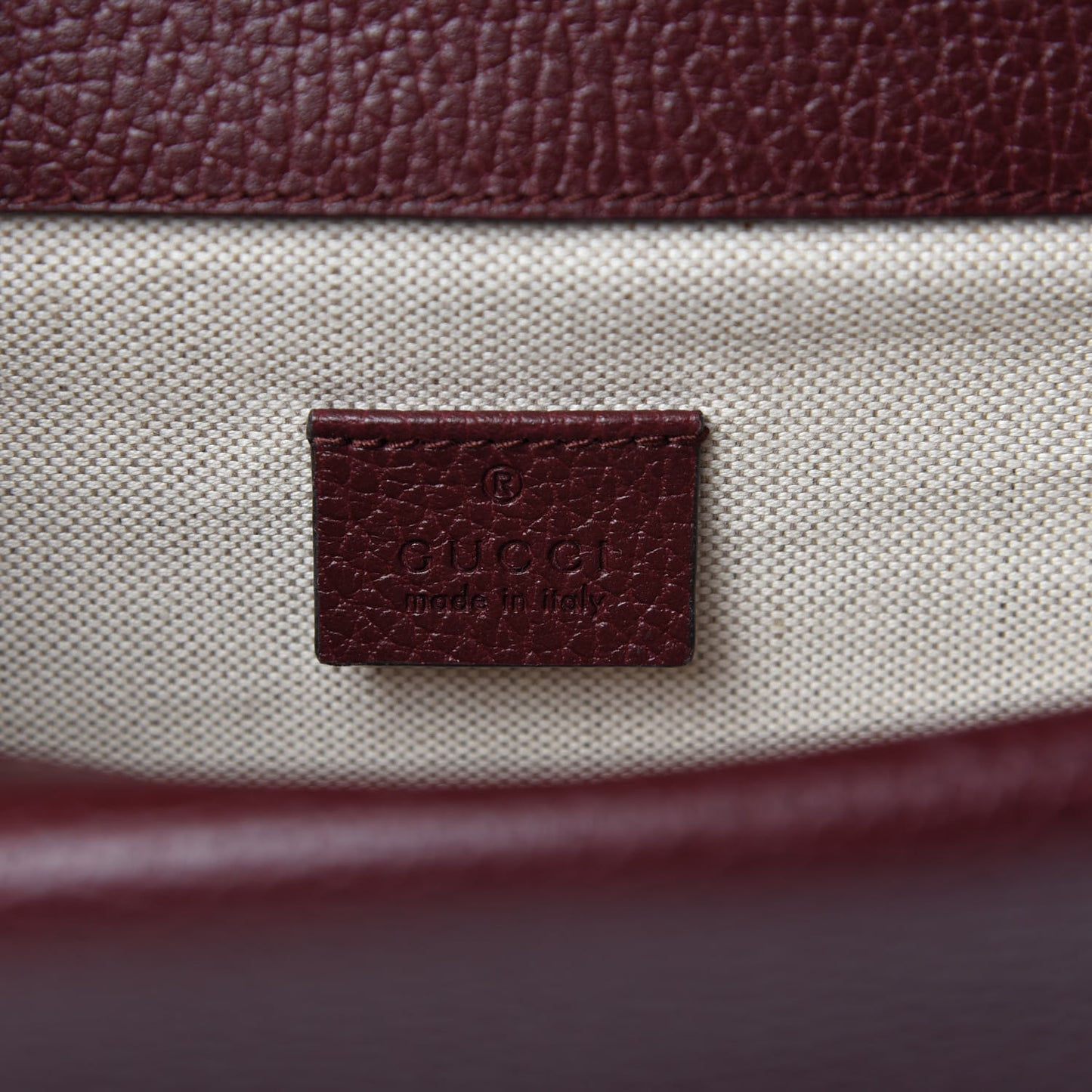 Dollar Calfskin Crystal Mini Dionysus Shoulder Bag Vintage Bordeaux