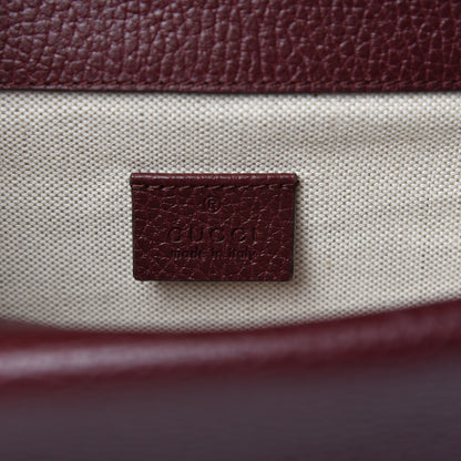 Gucci Dollar Calfskin Crystal Mini Dionysus Shoulder Bag Vintage Bordeaux 8 of 9