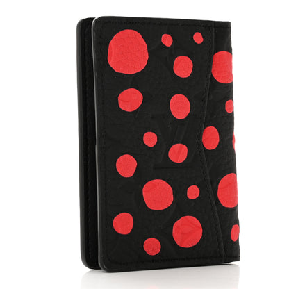 Louis Vuitton LV X YK Empreinte Pocket Organizer Black Red 3 of 12