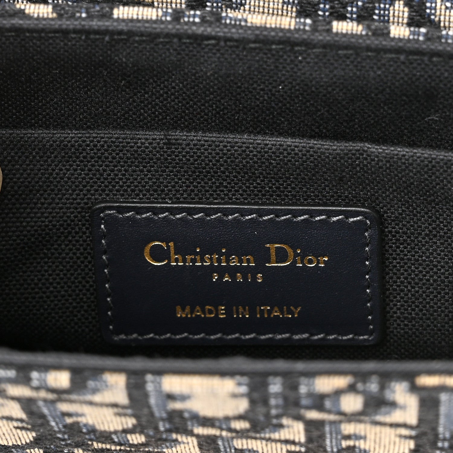 Christian Dior Oblique 30 Montaigne Box Bag Blue 5 of 8