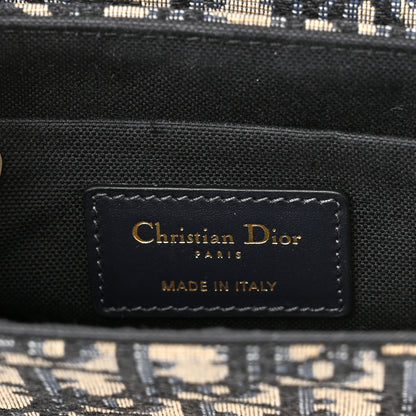 Christian Dior Oblique 30 Montaigne Box Bag Blue 5 of 8