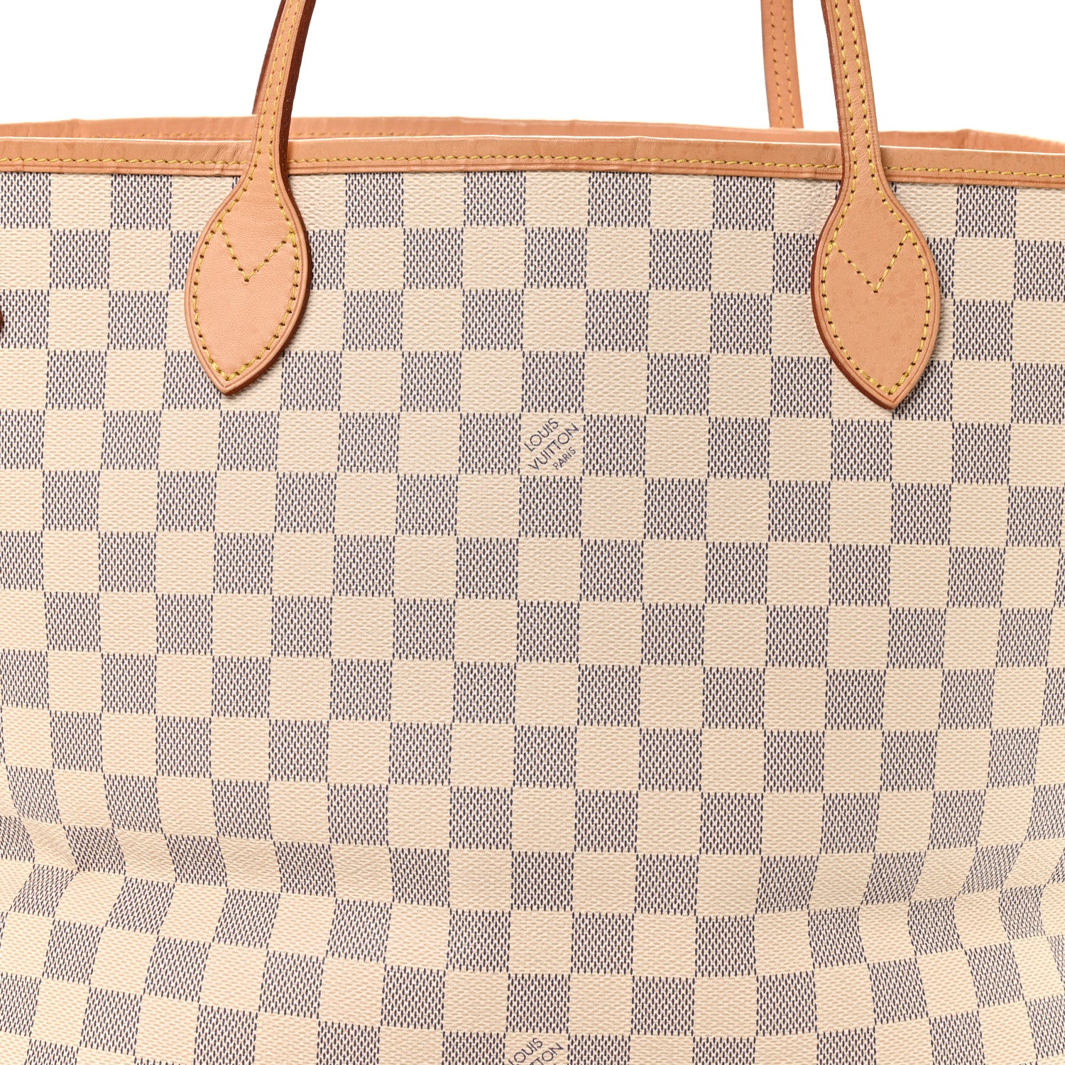 Louis Vuitton Damier Azur Neo Neverfull MM Rose Ballerine 9 of 12