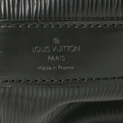 Louis Vuitton Epi Sac a Dos Drawstring Bag Black 12 of 23