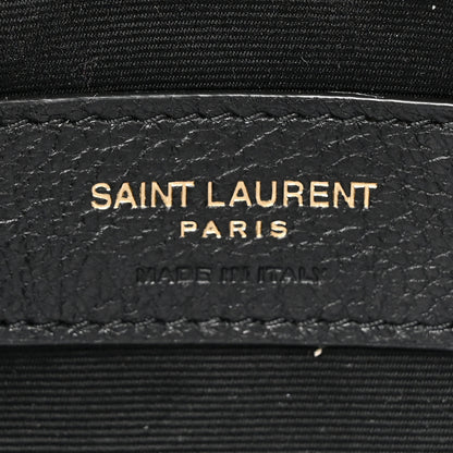 Saint Laurent Lambskin Patchwork Monogram Small Jamie Black 6 of 11