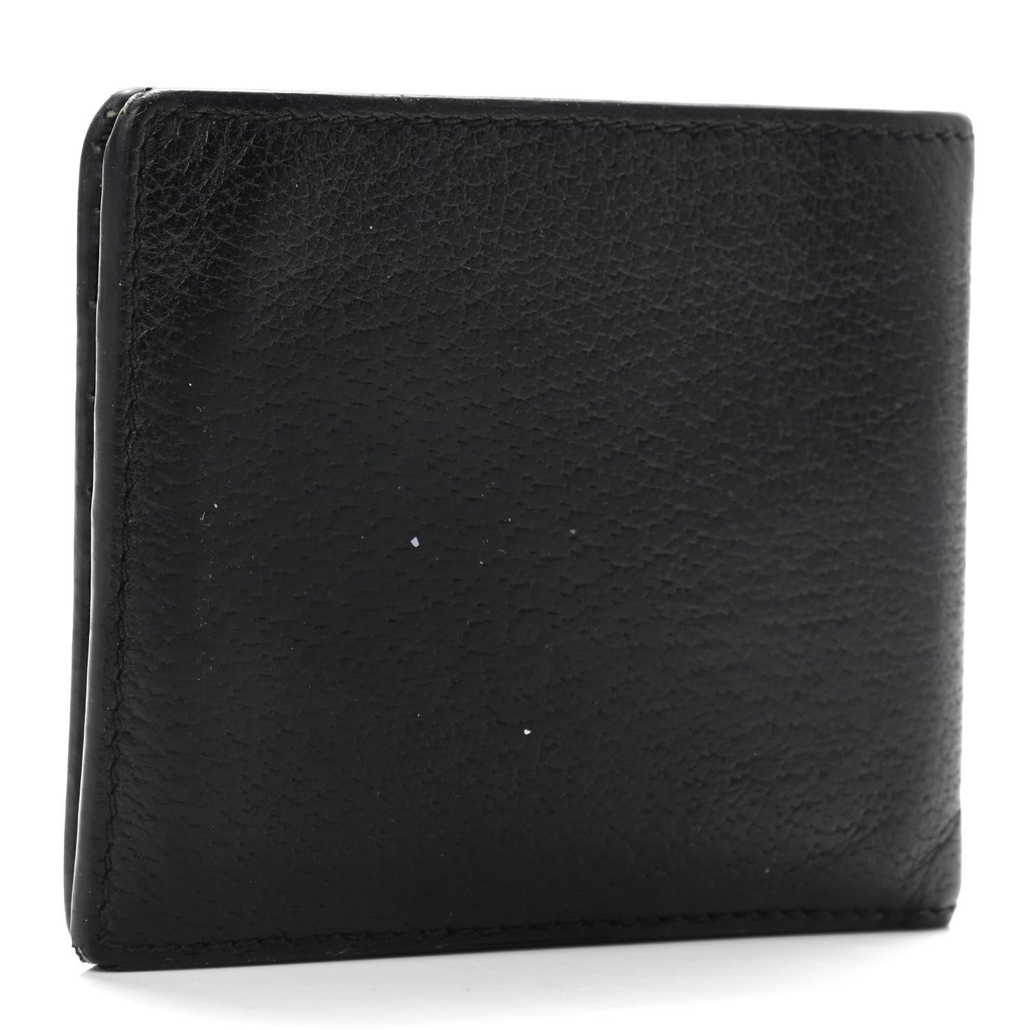 Gucci Calfskin Bee Bi-Fold Wallet Black 3 of 8