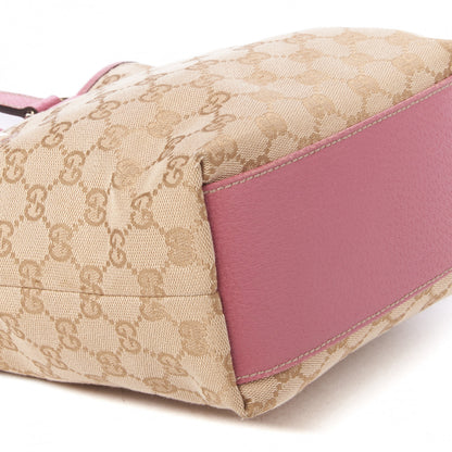 Gucci Monogram Small Charmy Tote Pink 6 of 8