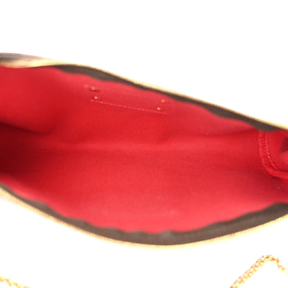 Louis Vuitton Damier Ebene Eva Clutch 5 of 13