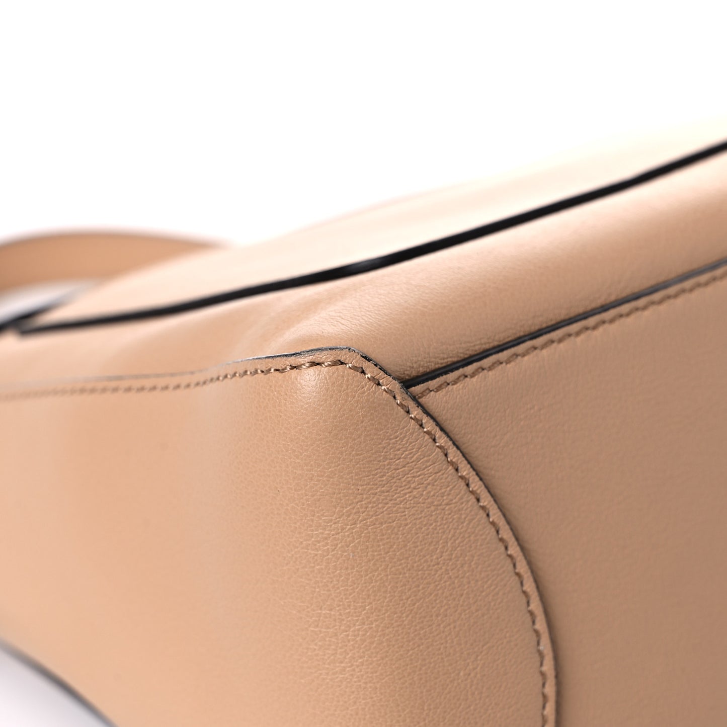 Calfskin Small Faye Day Shoulder Bag Blush Nude