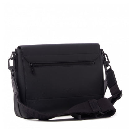 Louis Vuitton Calfskin Aerogram Messenger Black 2 of 7