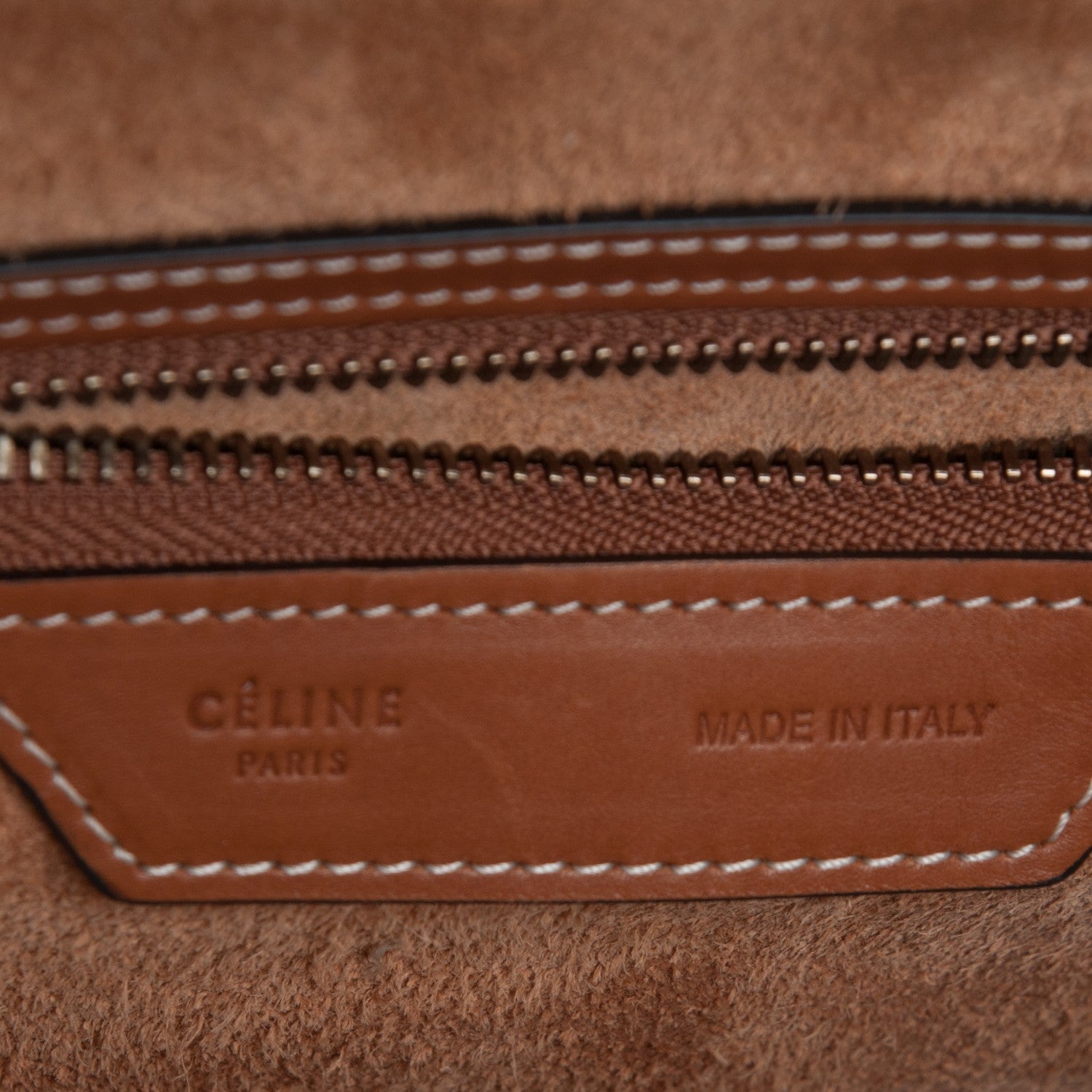 Celine Natural Calfskin Micro Luggage Tan 6 of 8
