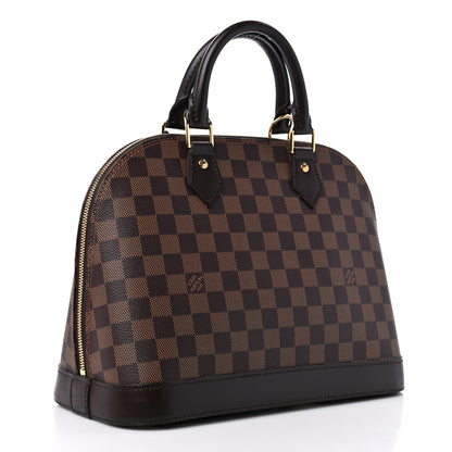 Louis Vuitton Damier Ebene Alma PM 3 of 12