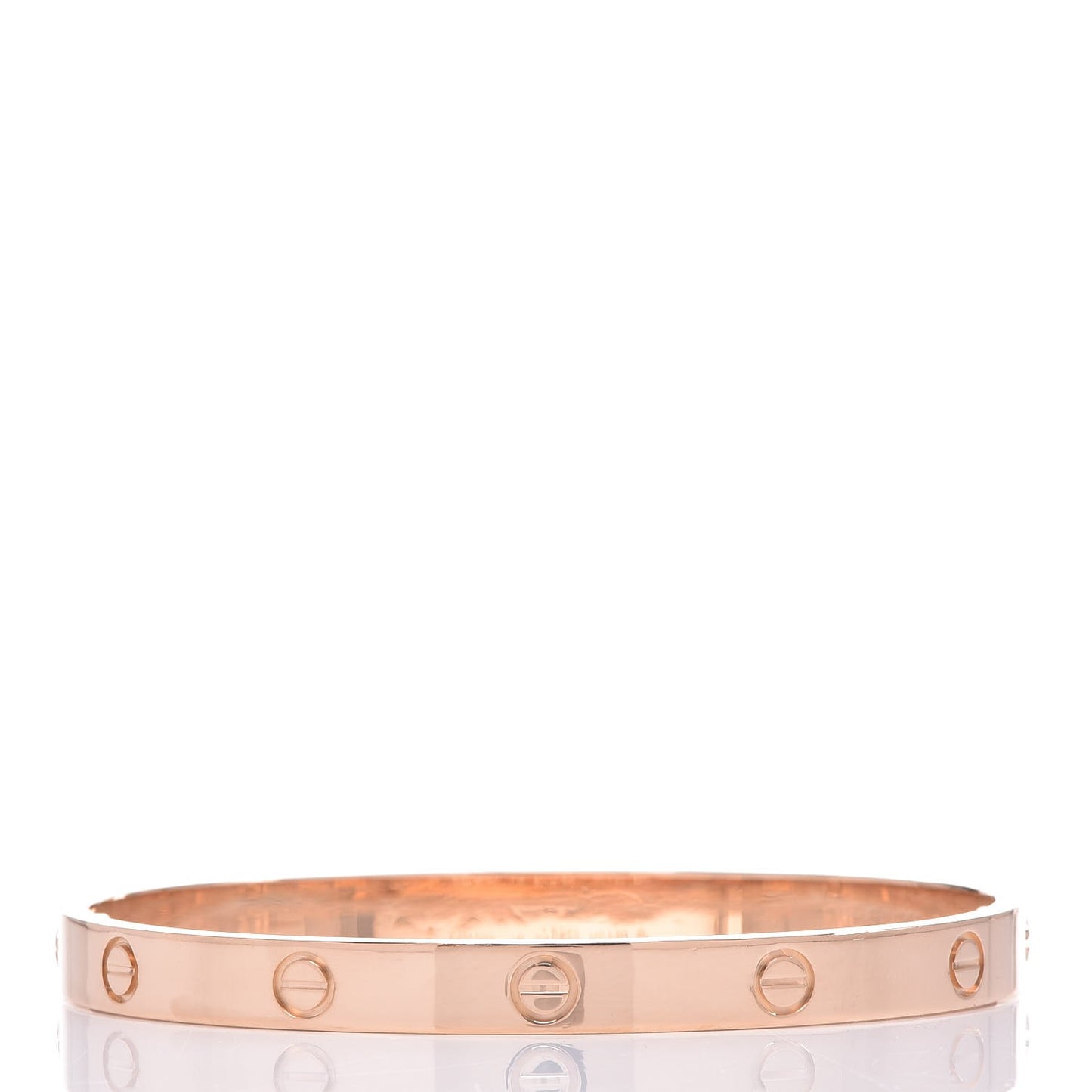 18K Pink Gold LOVE Bracelet 19