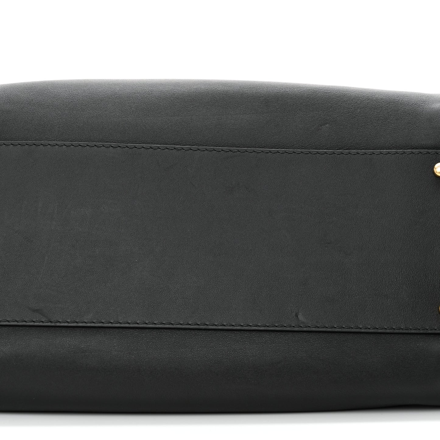 Calfskin Medium Deauville Tote Black Multicolor