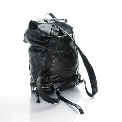 Balenciaga Agneau Classic Hardware Traveler Backpack Black 3 of 7