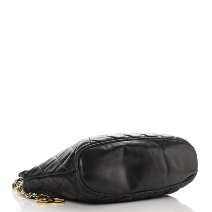 Chanel Lambskin Quilted Shoulder Bag Black 4 of 7