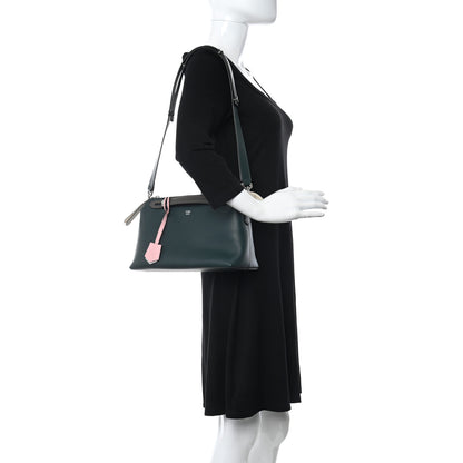 Fendi Vitello Dolce 4 Color Medium By The Way Boston Bag Verde Inglese Multicolor 2 of 10