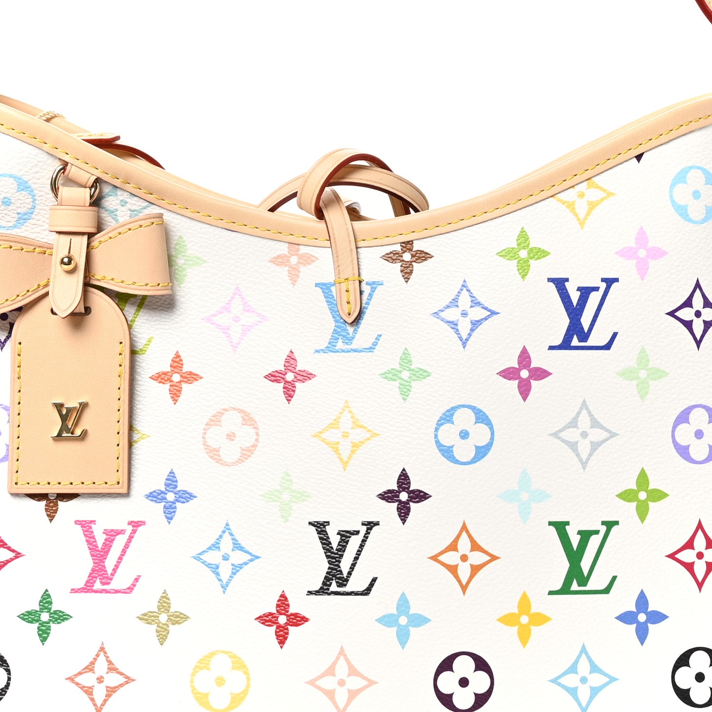 LV X TM Monogram Multicolor CarryAll PM White