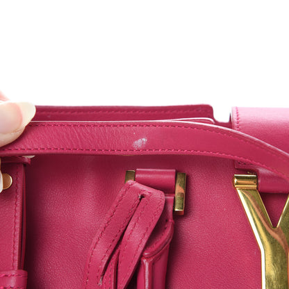 Saint Laurent Calfskin Small Classic Y Cabas Fuchsia 18 of 22