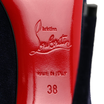 Christian Louboutin Veau Velours So Kate 100 Pumps 38 Nocturne 7 of 7