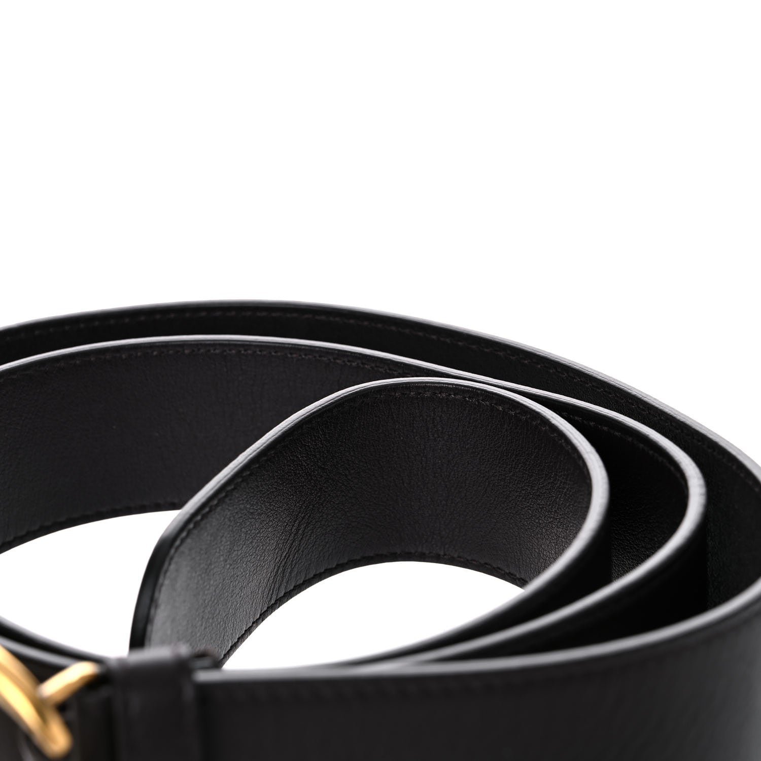 Gucci Moon Calfskin Double G 40mm Belt 105 42 Dark Cocoa 5 of 5