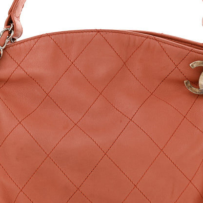 Chanel Lambskin Stitched Small Ultimate Soft Tote Pink 8 of 17