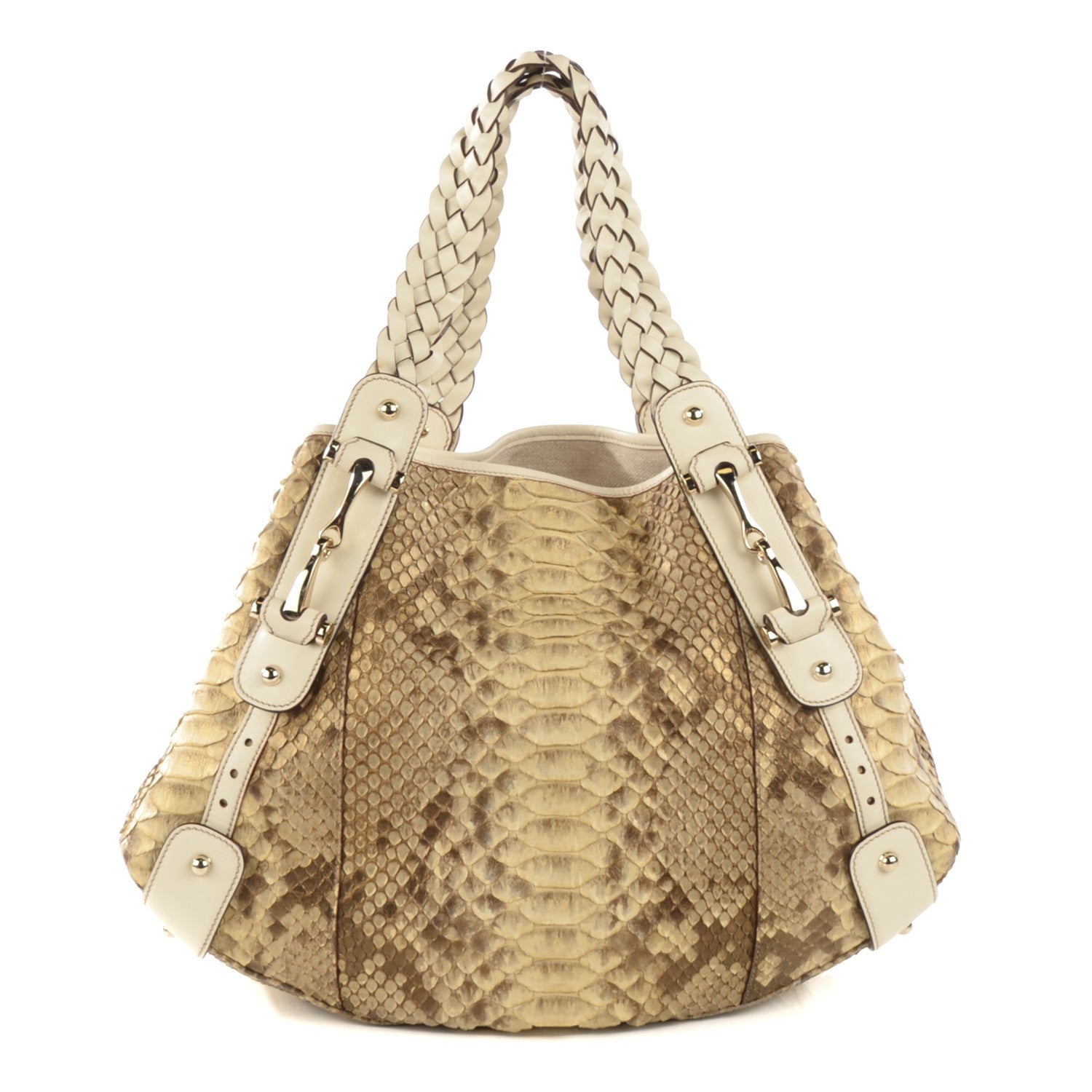Gucci Python Medium Pelham Tote 1 of 7