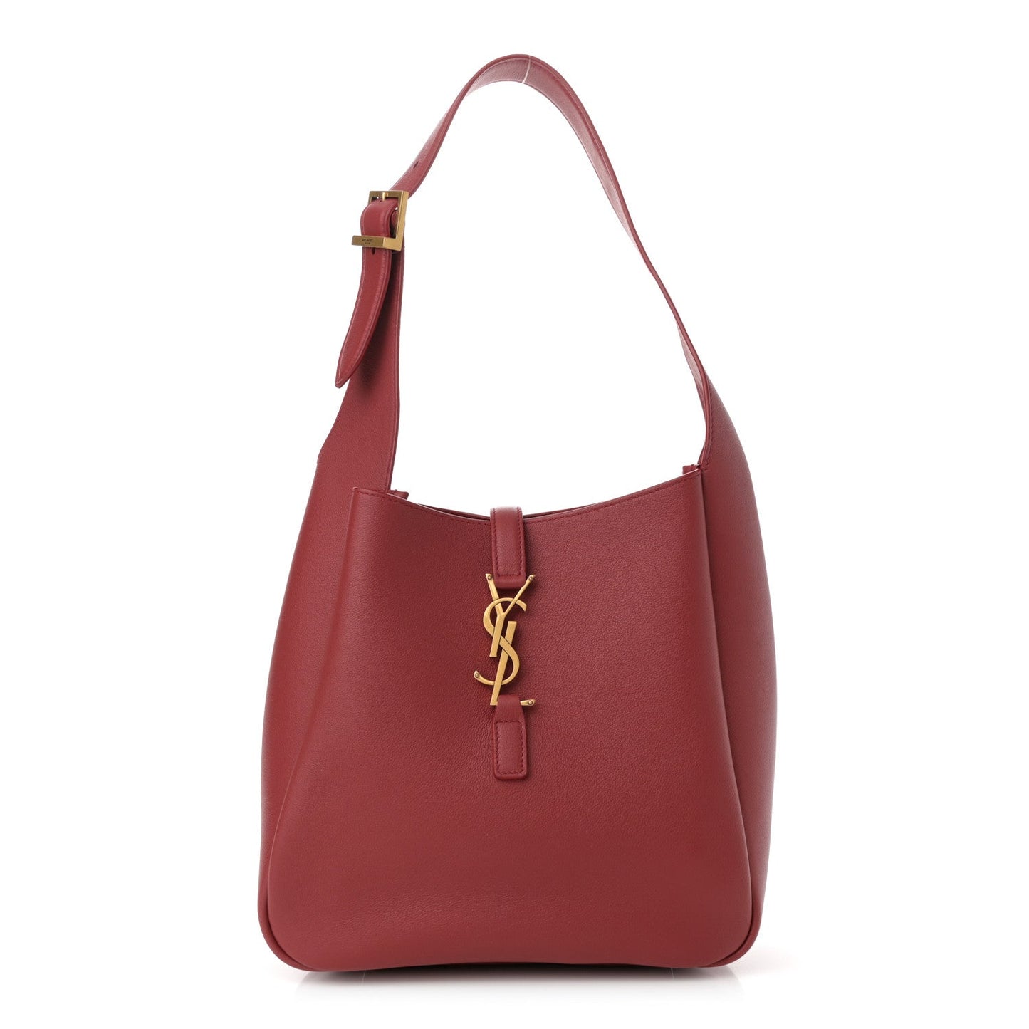 Smooth Calfskin Small Le 5 A 7 Soft Hobo Red Danger