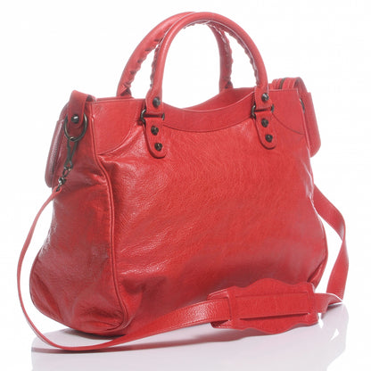Balenciaga Agneau Classic Hardware Velo Coquelicot 3 of 7