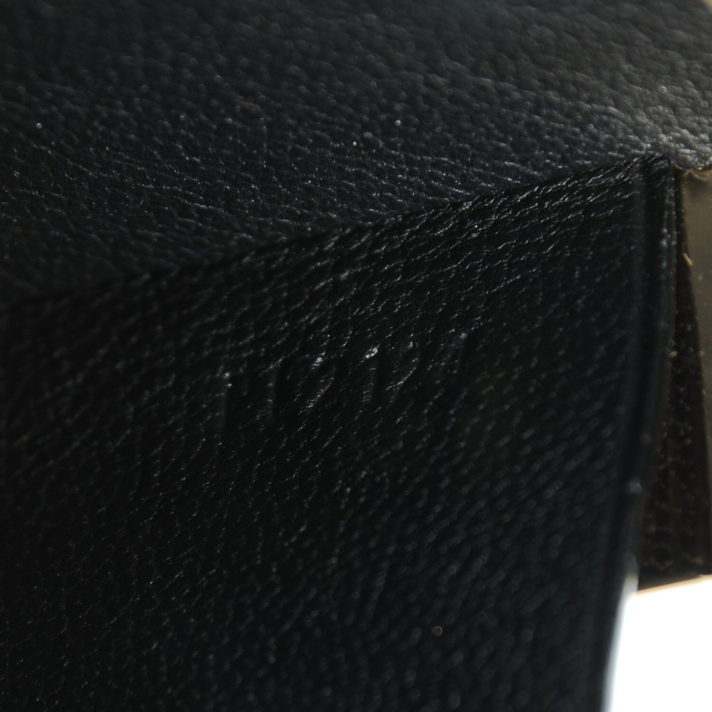 Alligator Lizard Minaudiere Coffre Black
