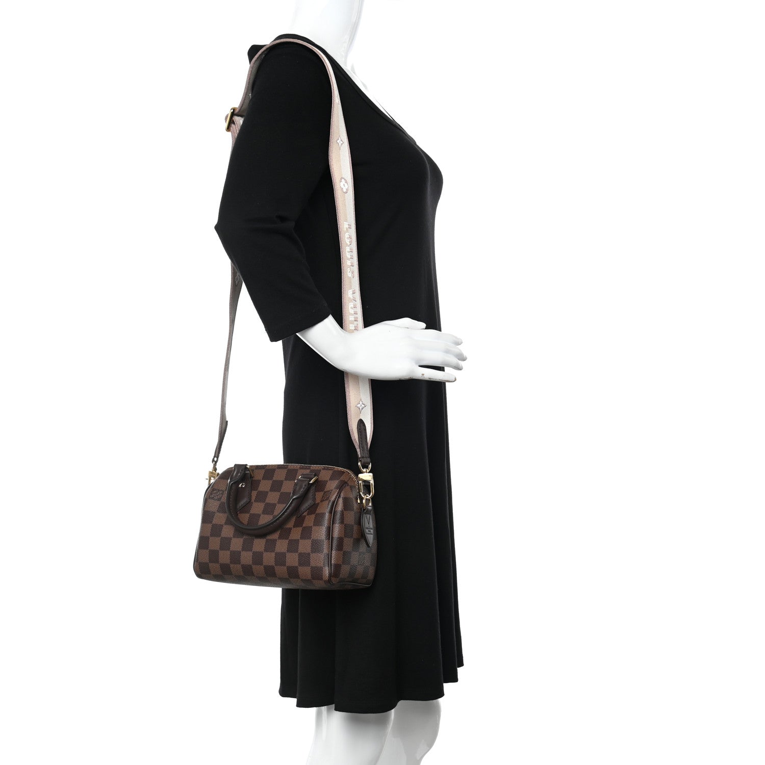 Louis Vuitton Damier Ebene Speedy Bandouliere 20 2 of 14