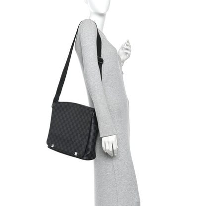 Louis Vuitton Damier Graphite District MM 2 of 10