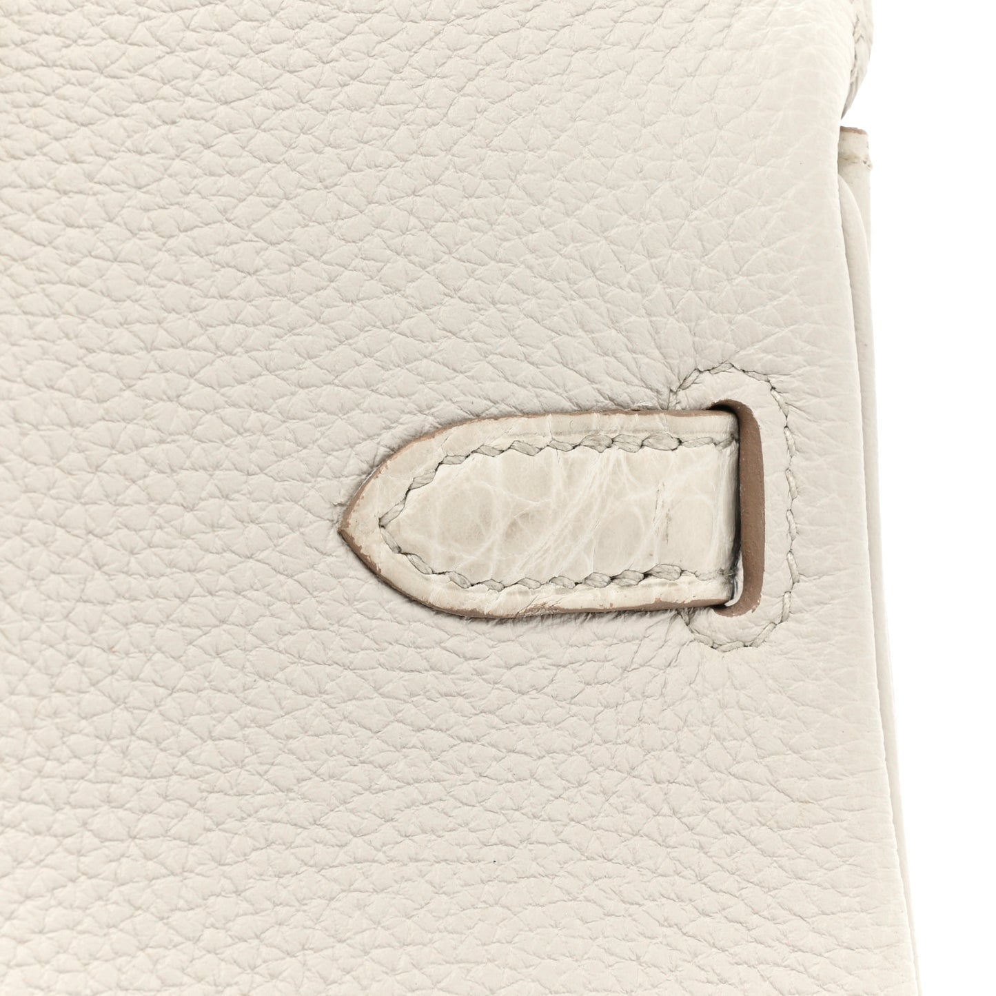Togo Matte Alligator Birkin Touch 25 Beton