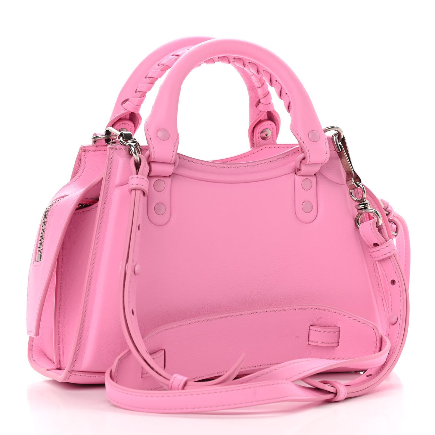 Cake Calfskin Tonal Hardware Mini Neo Classic City Rose