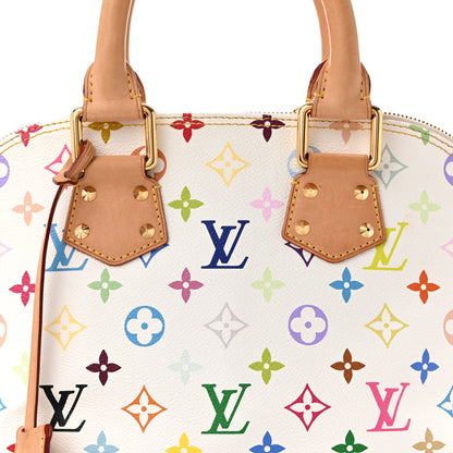 Louis Vuitton Monogram Multicolor Alma PM White 8 of 10