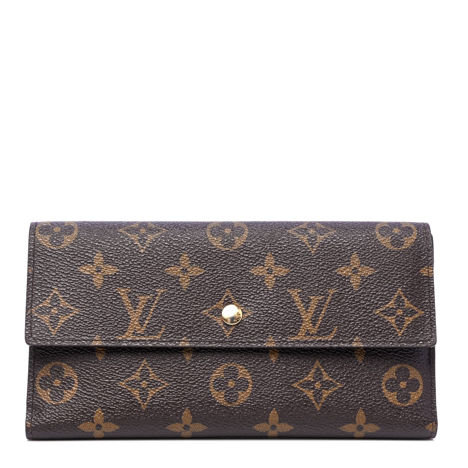 Louis Vuitton Monogram Porte Tresor International Wallet 1 of 4
